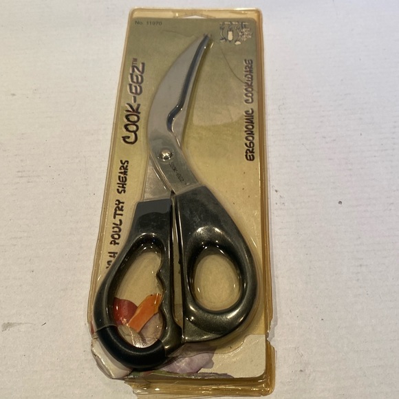 NWT & Vintage 1980s Cook-Eez 9” Poultry Shears - Picture 1 of 6